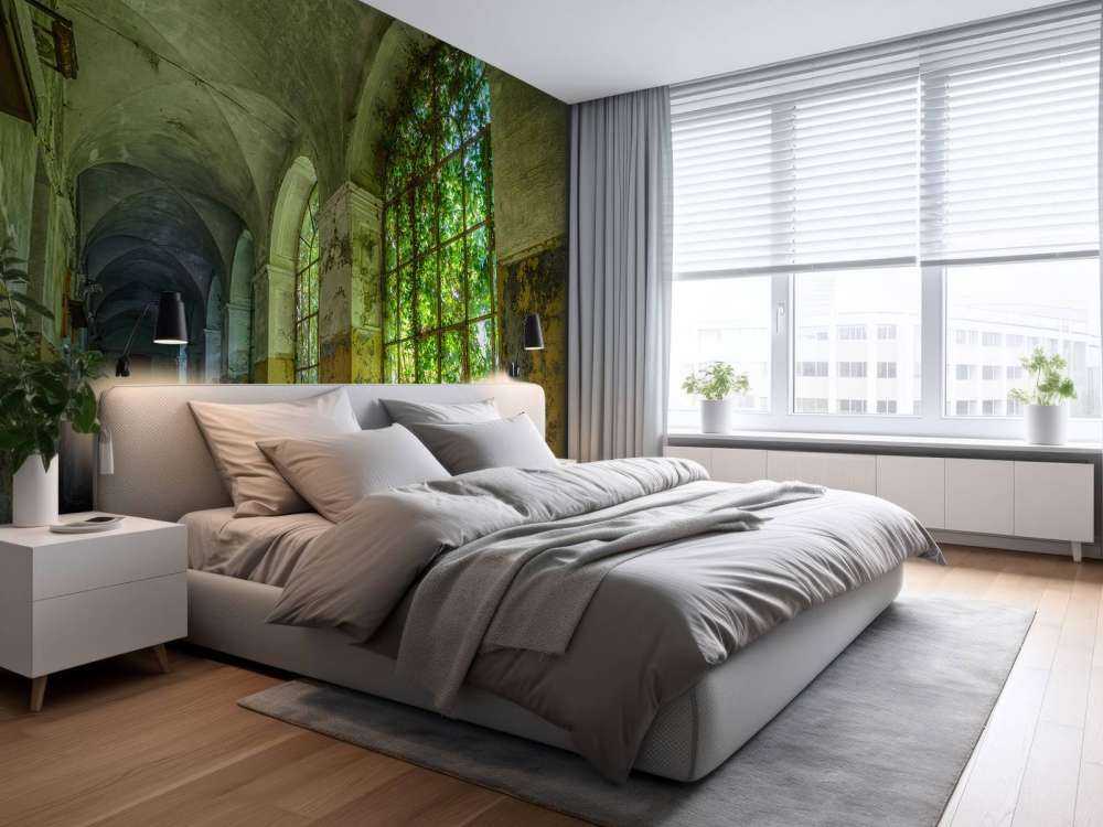 Vecchio edificio abbandonato