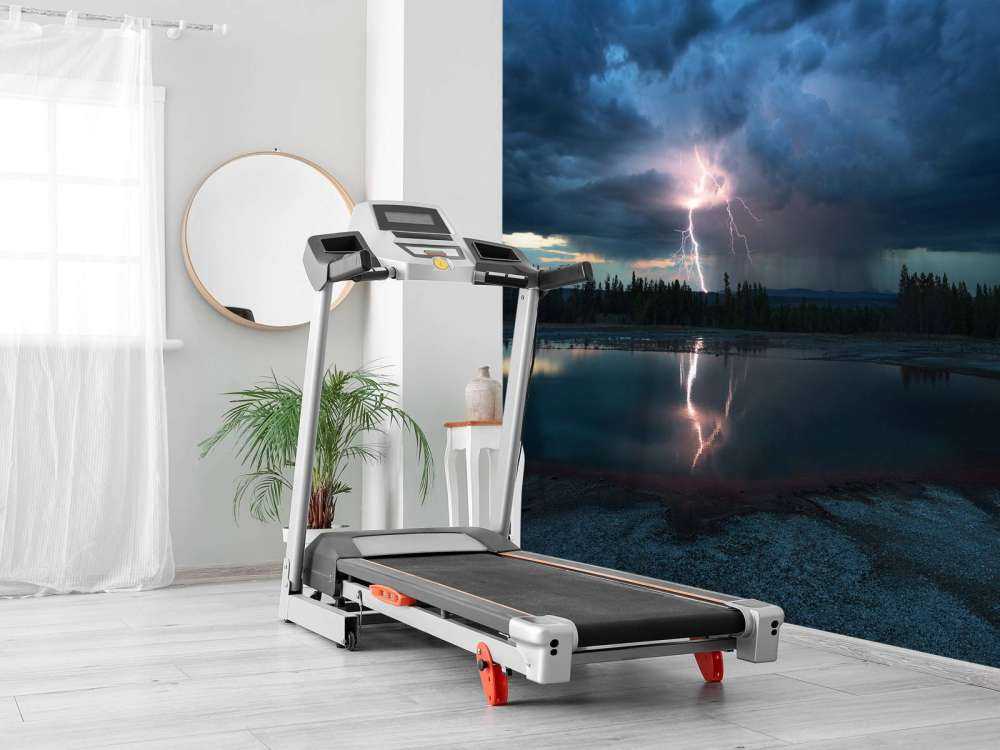 Lightning Above Turquoise Pool