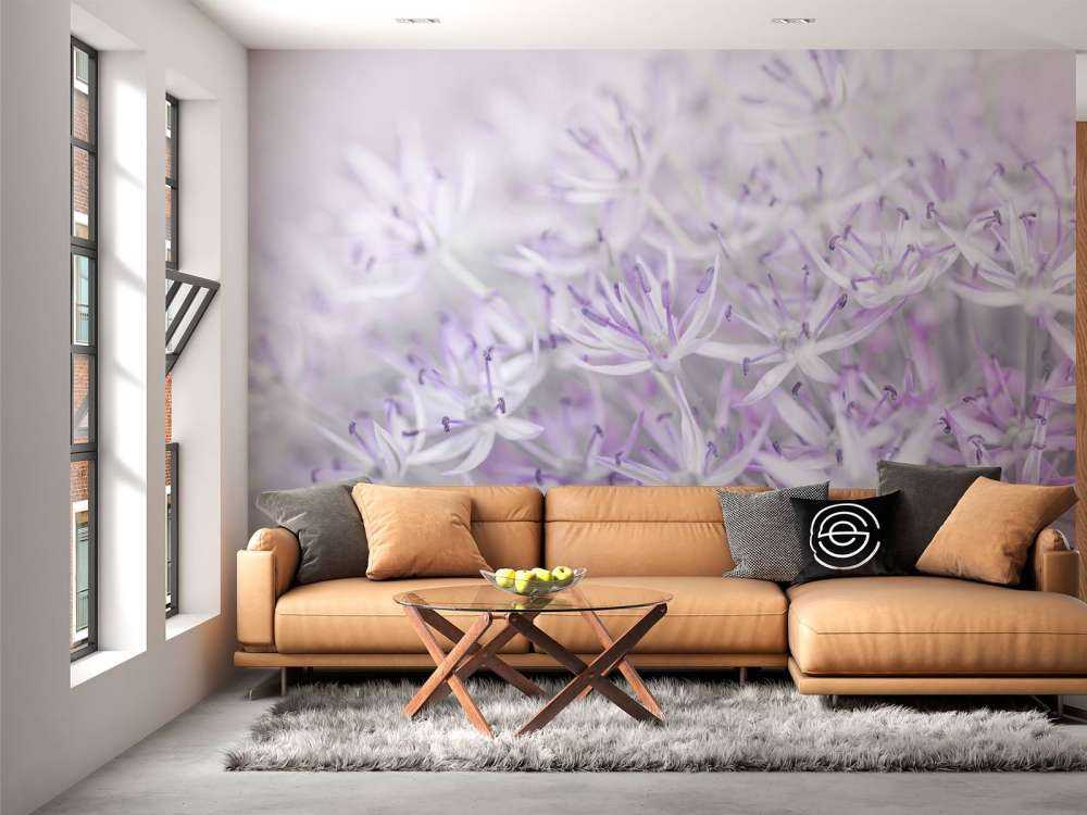 Primo piano di fiori di Allium