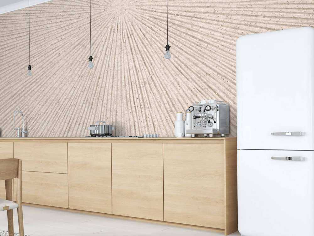 Texture con linee in marrone lino