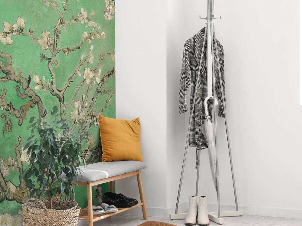 Mandorlo in fiore di primavera