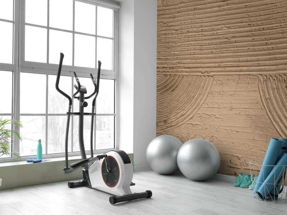 Linee e strutture in marrone dorato