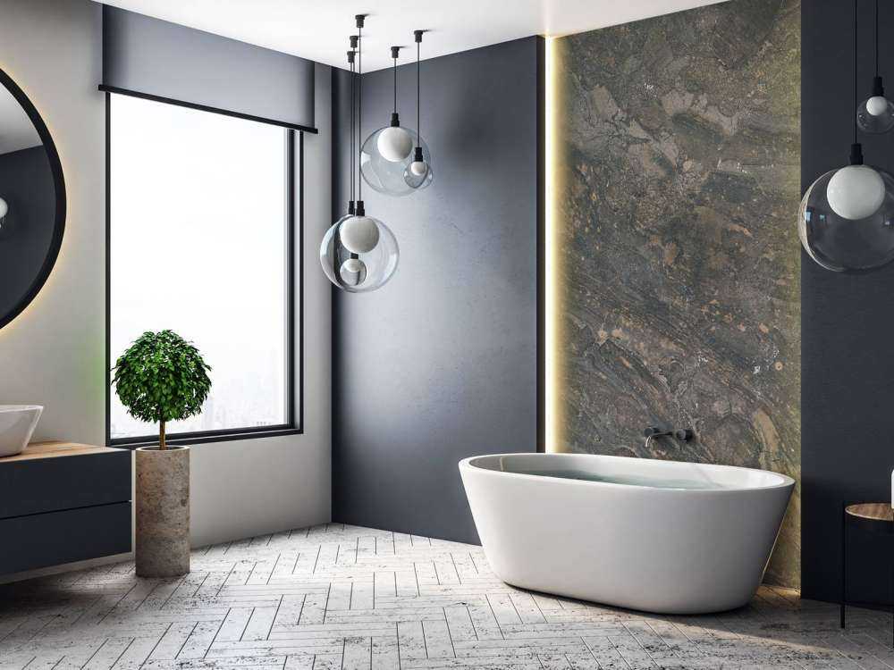 Marmo con tonalità sabbia grigia