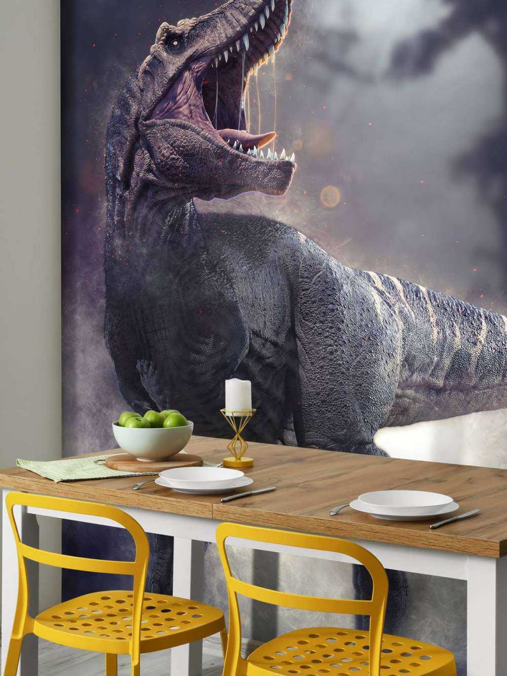 Tyrannosaurus Rex di notte