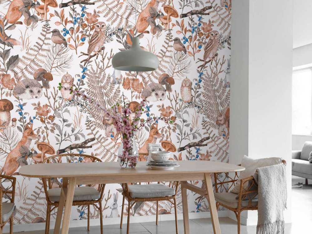 Modello di animali della foresta