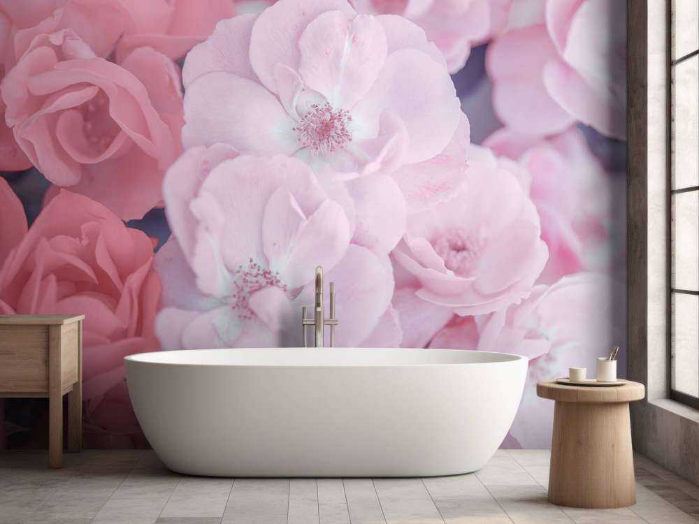 Fiori rosa clericali