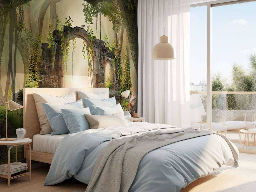 Bosco delle fiabe abbandonato