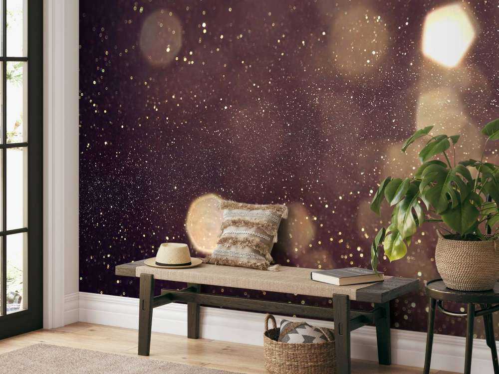 Luci astratte di glitter