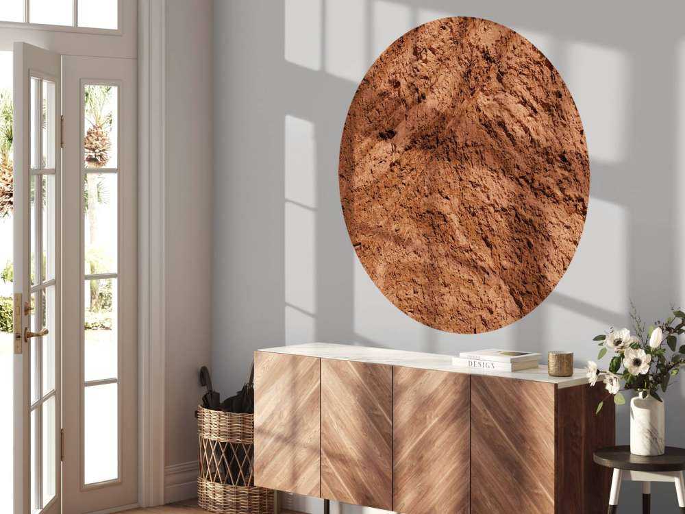 Struttura in terracotta grossolana