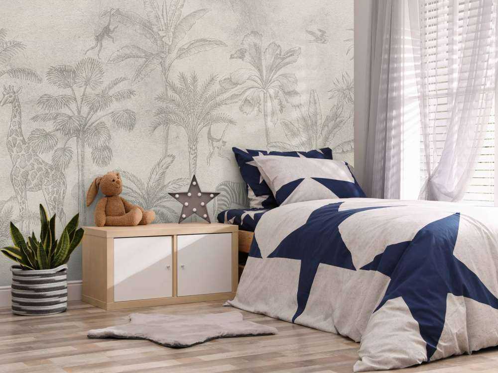 Animale tropicale verde giungla