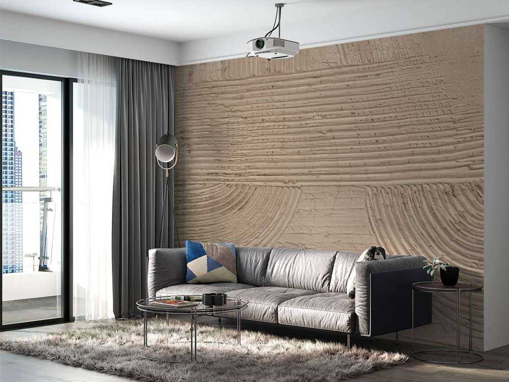 Linee e strutture in color tortora