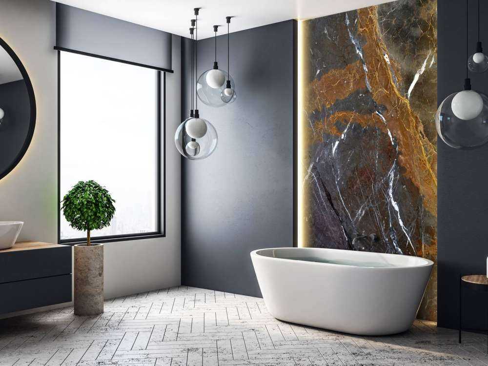 Marmo con linee sottili