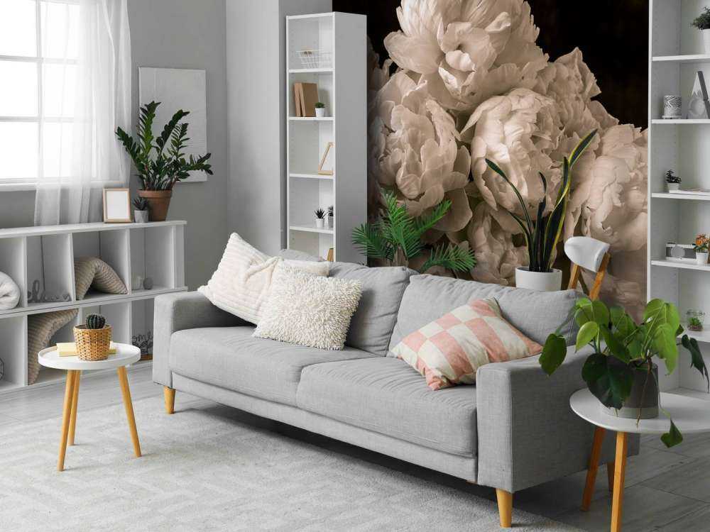 Mazzo di peonie vintage