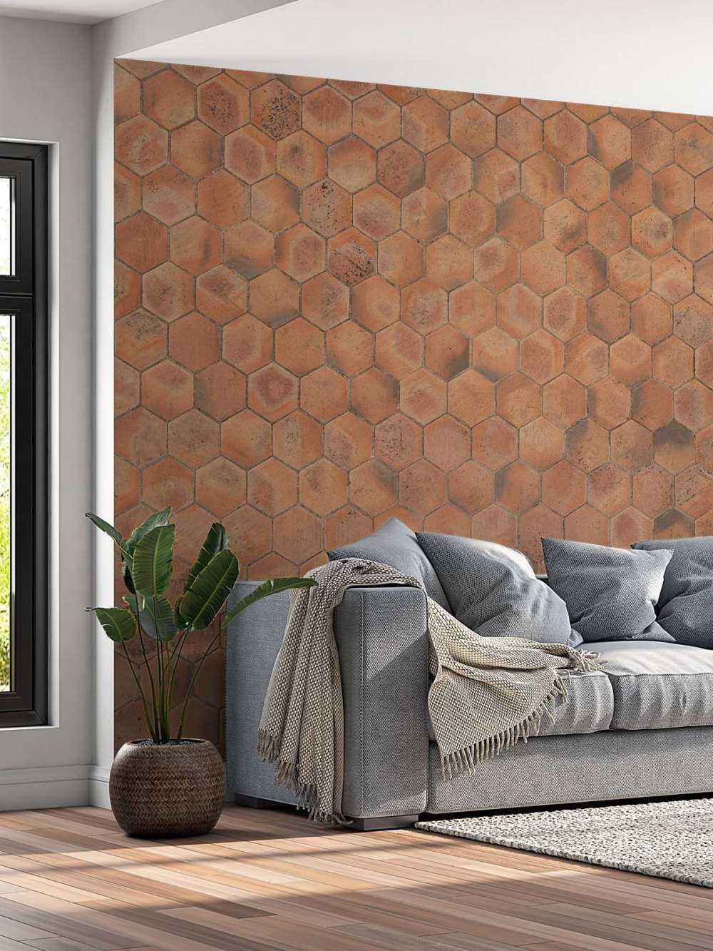 Pavimento in pietra non lucidata