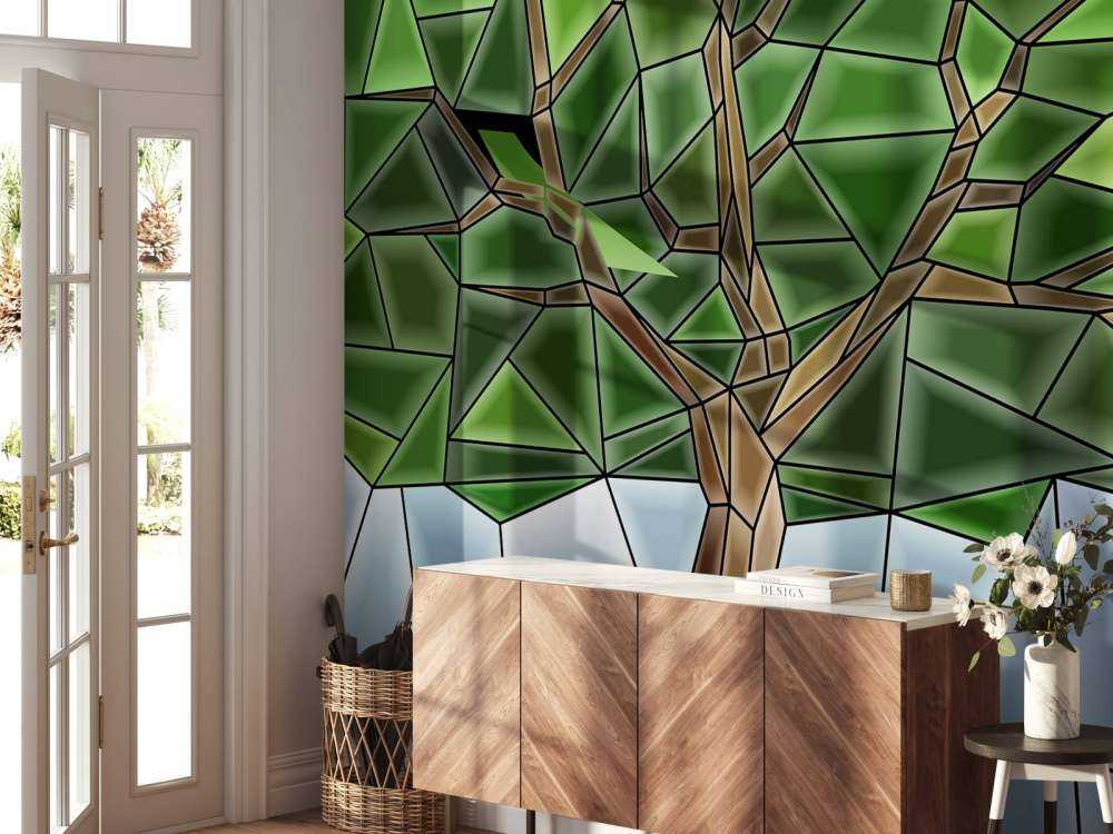 Mosaico di un albero