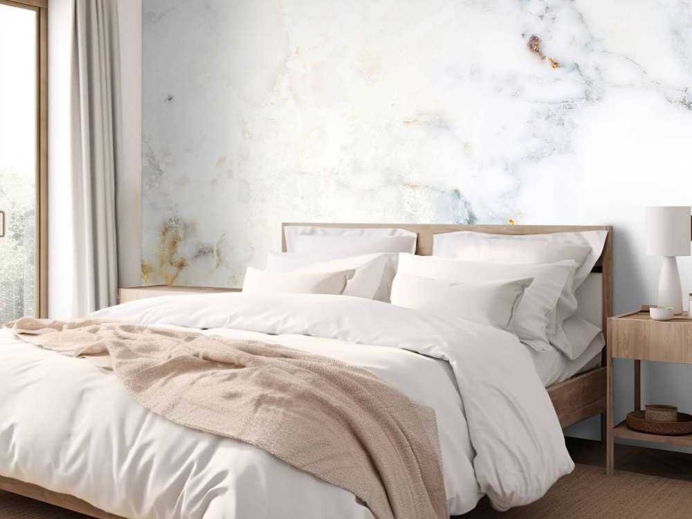 Marmo bianco con sfumature grigie