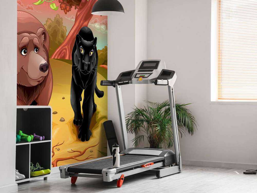 Animali amichevoli della giungla