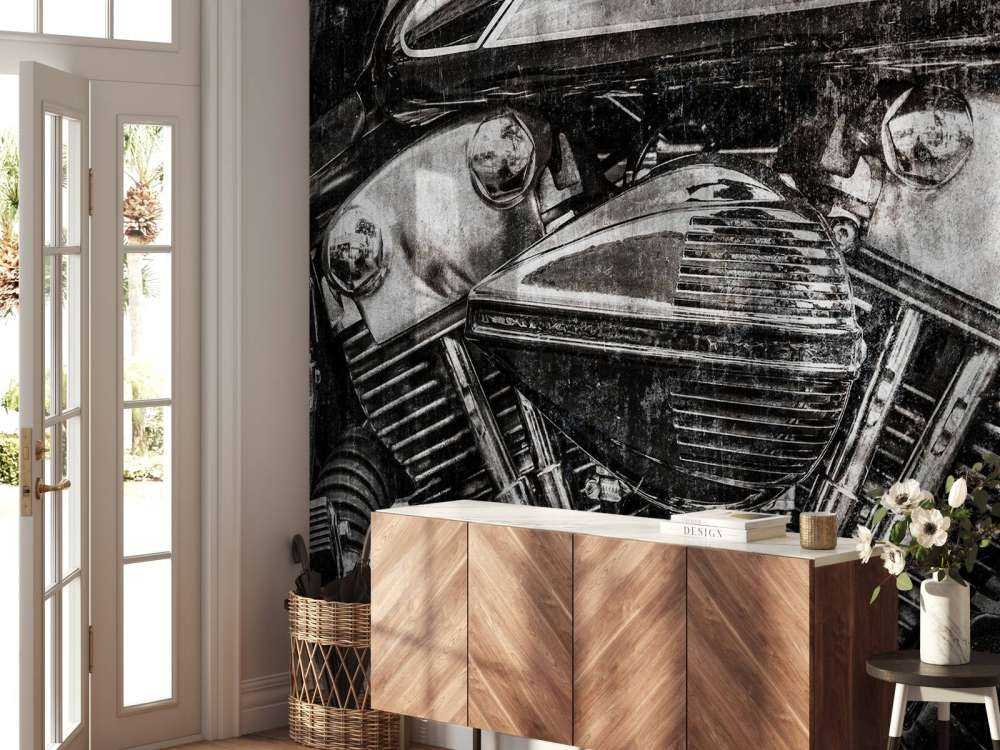 Harley davidson primo piano