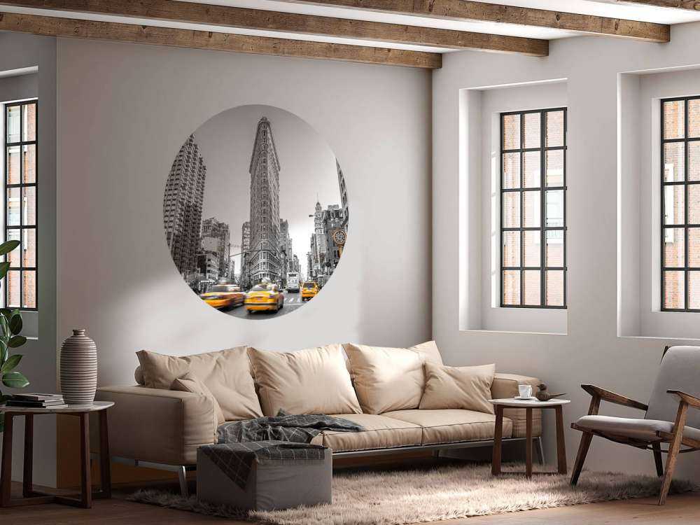 Strada affollata a New York