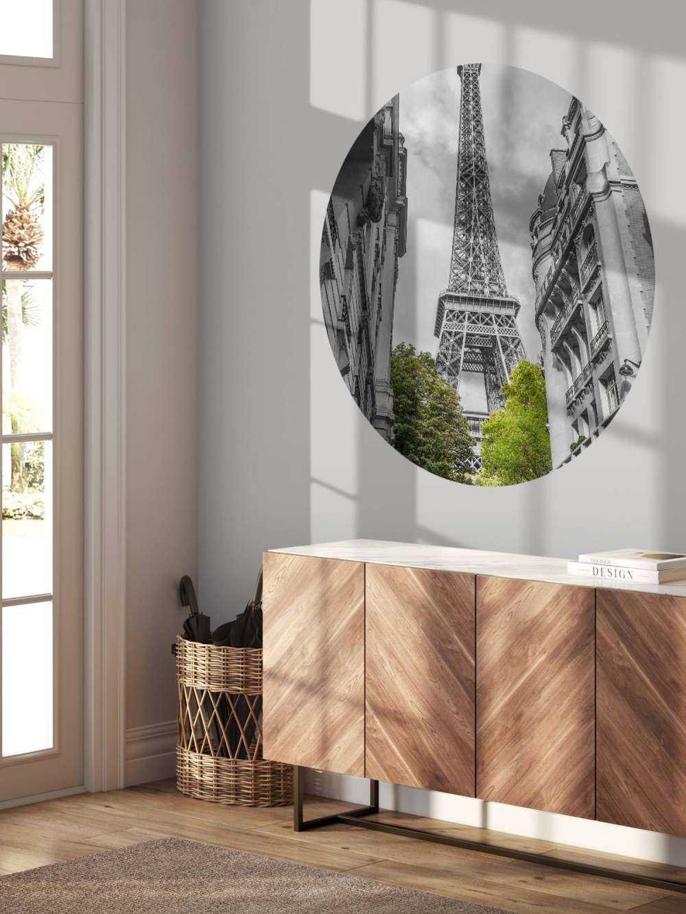 Torre Eiffel in bianco e nero