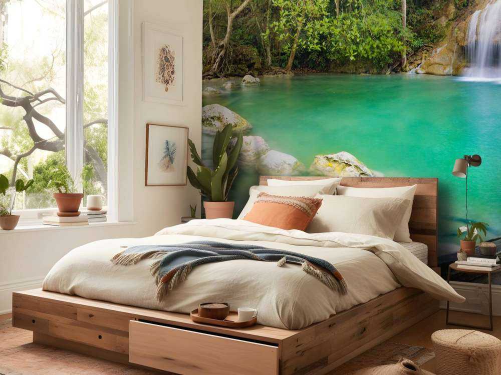 Bella cascata in Thailandia