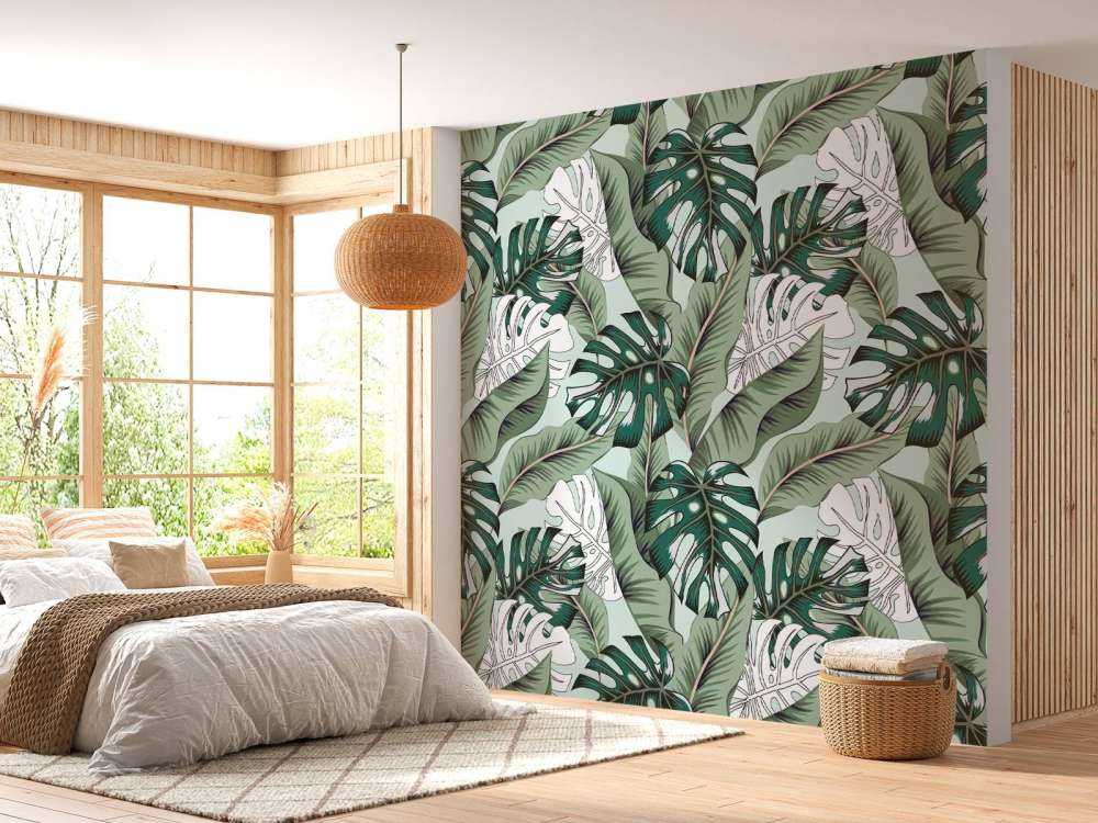 Piante della giungla esotica