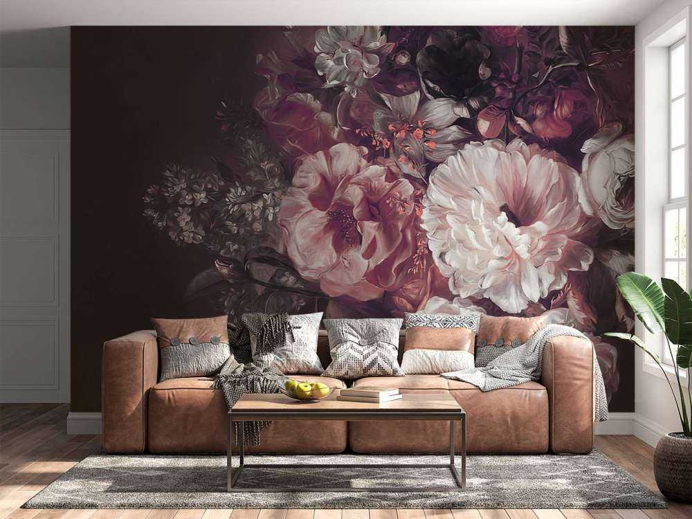 Bouquet con lilla rossa