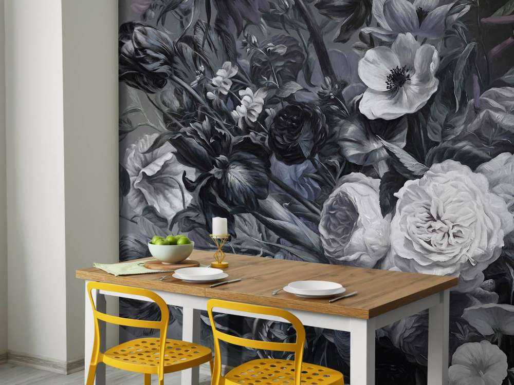 Grande bouquet grigio