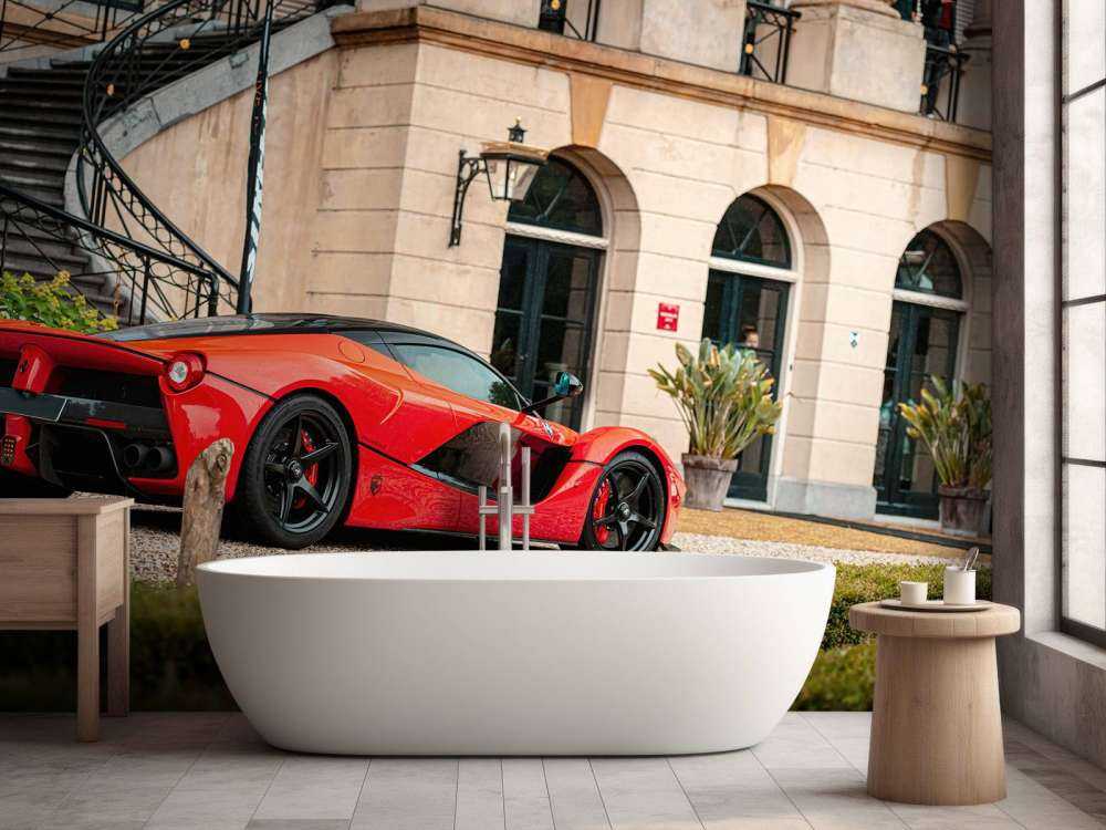 Ferrari laFerrari presso villa di lusso