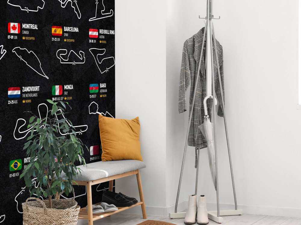 Formule 1 2024 - Mappa dei vincitori