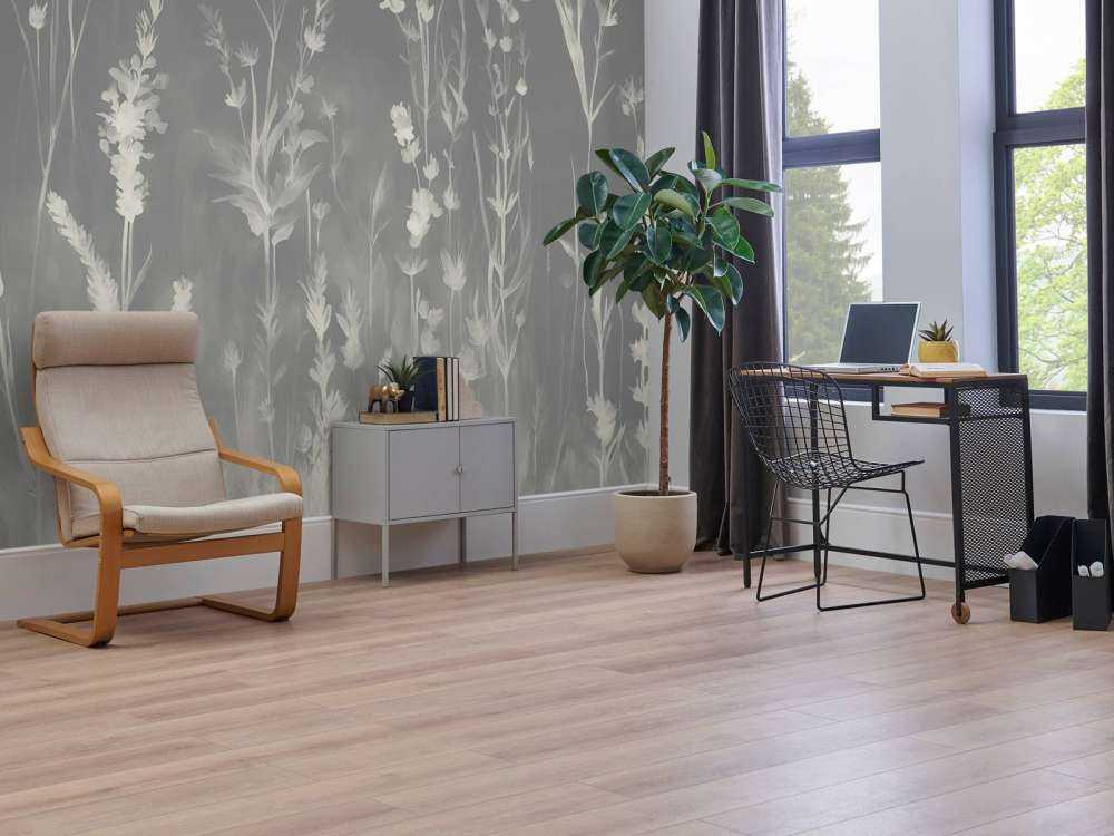 Lavanda Radura Senza Giunzioni Grigio Argento