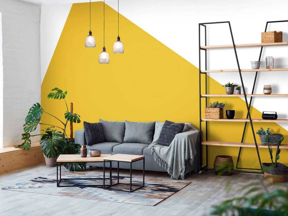 Triangolo, giallo ocra