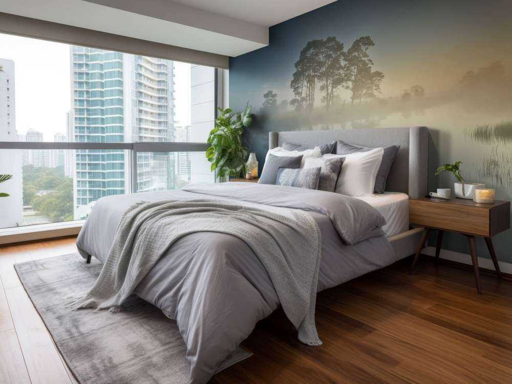 Nebbia nella brughiera