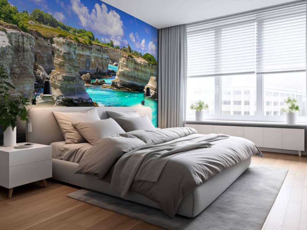 Formazione rocciosa sulla costa