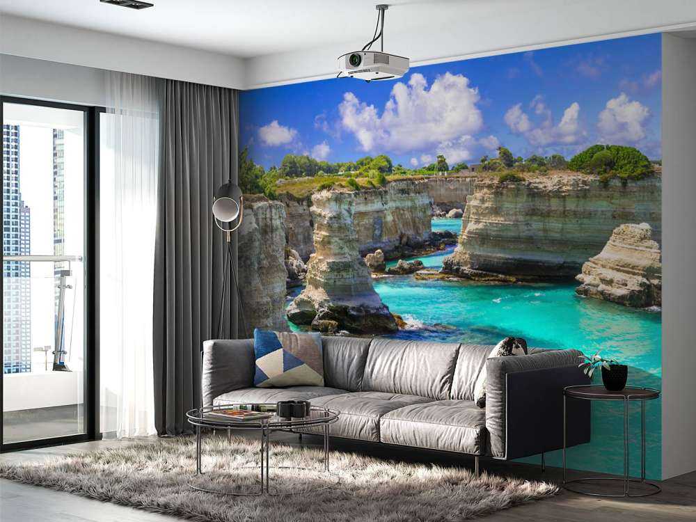 Formazione rocciosa sulla costa