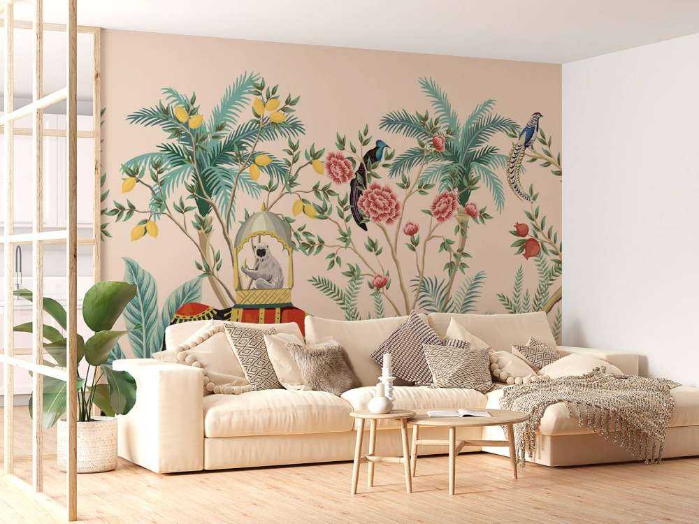 Carta da parati orientale