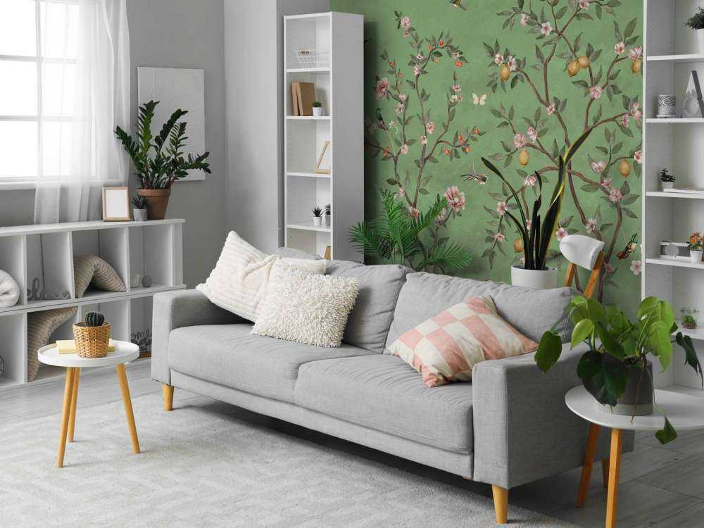 Lemon Tree Chinoiserie - Green