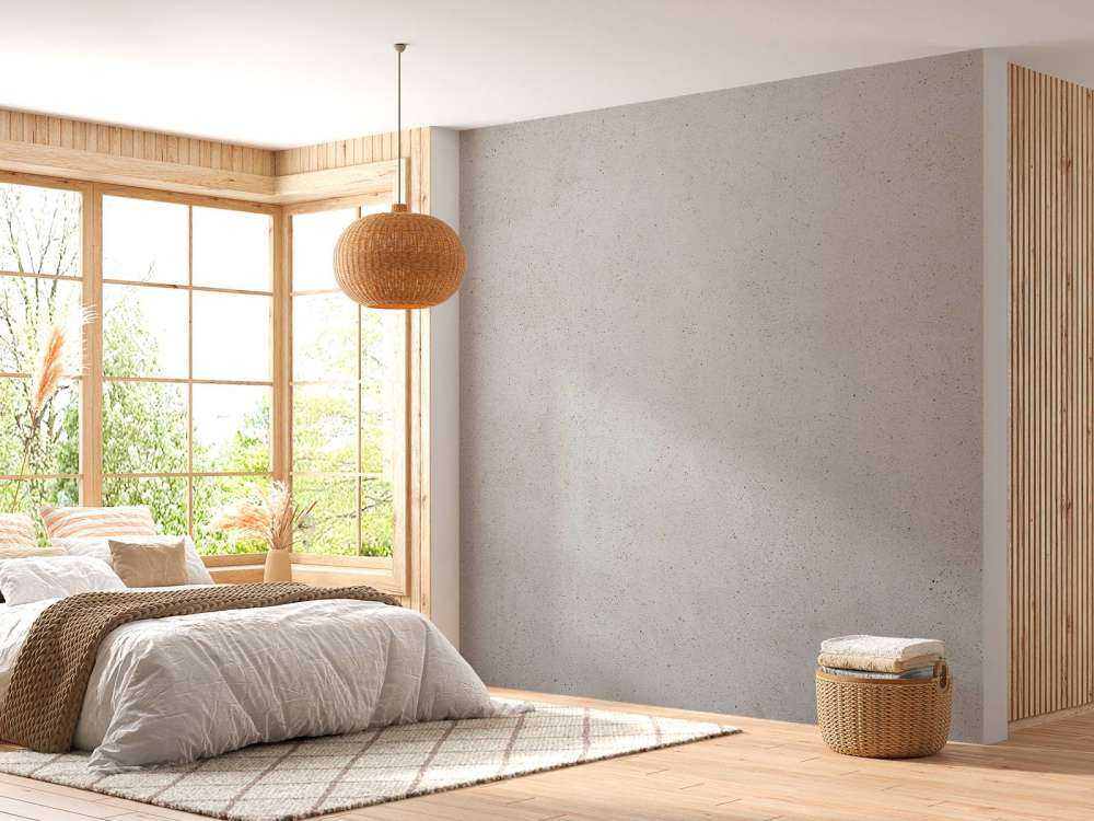 Struttura in calcestruzzo con pietre fini