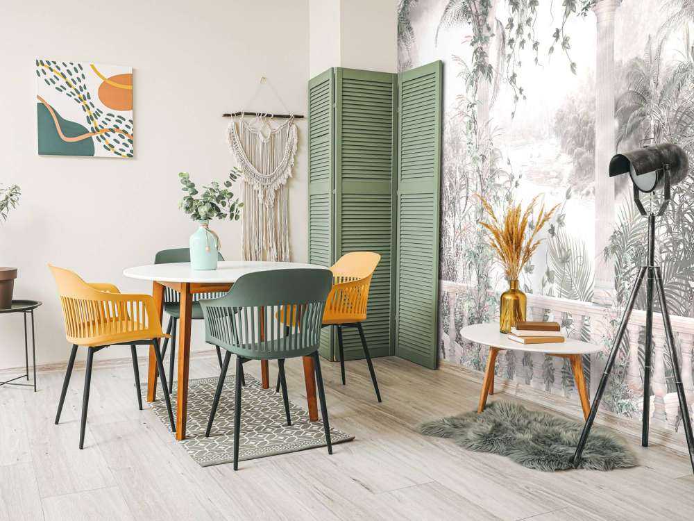 Alberi e foglie tropicali