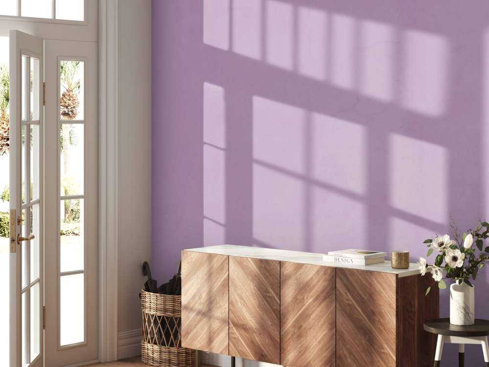 Calcestruzzo viola lilla