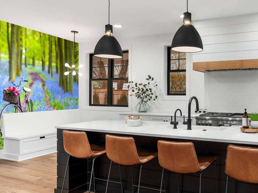 Bicicletta nella foresta