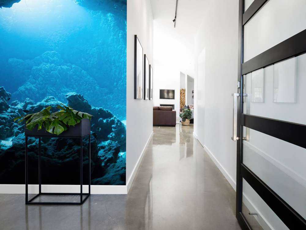 Grotta sotto l'acqua