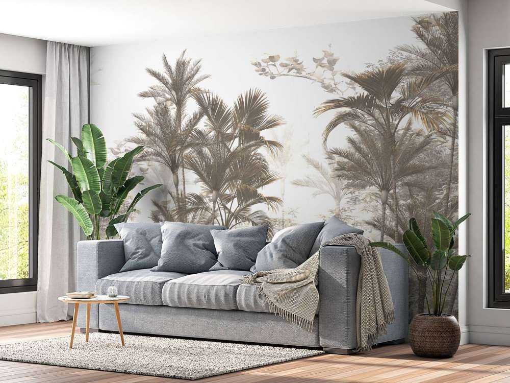 Luce del Sole attraverso le Palme