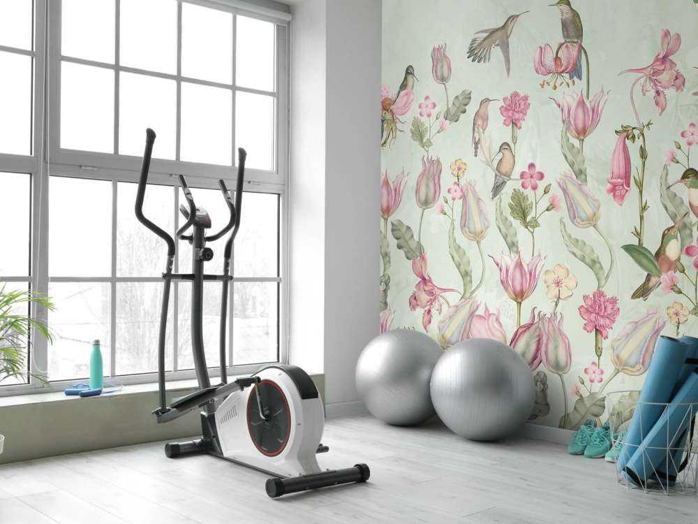 Sinfonia di Colibrì Primaverile - Armonia Verde Menta