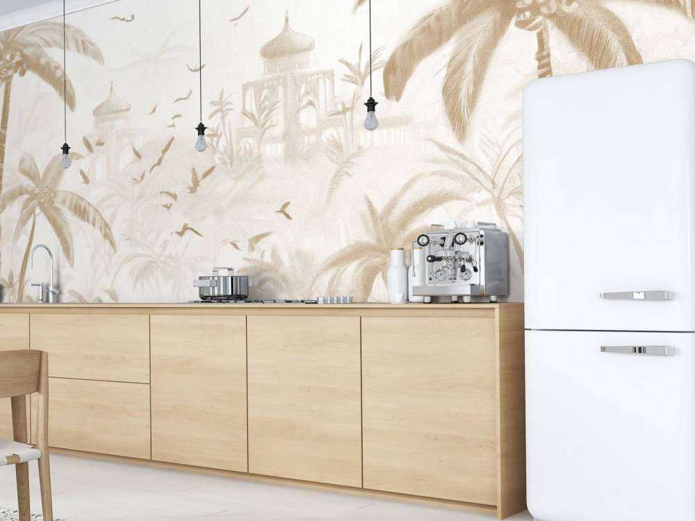 Giardino Orientale all'Alba, taupe