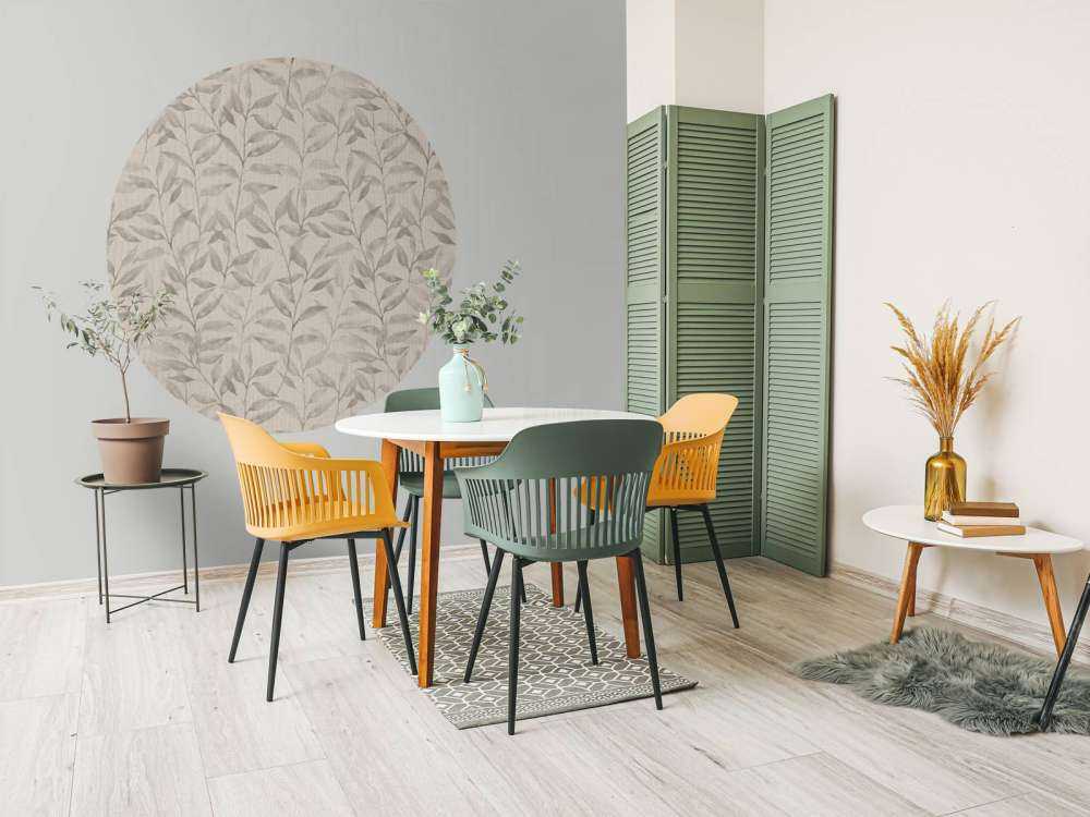 Foglie rampicanti Japandi - marrone chiaro