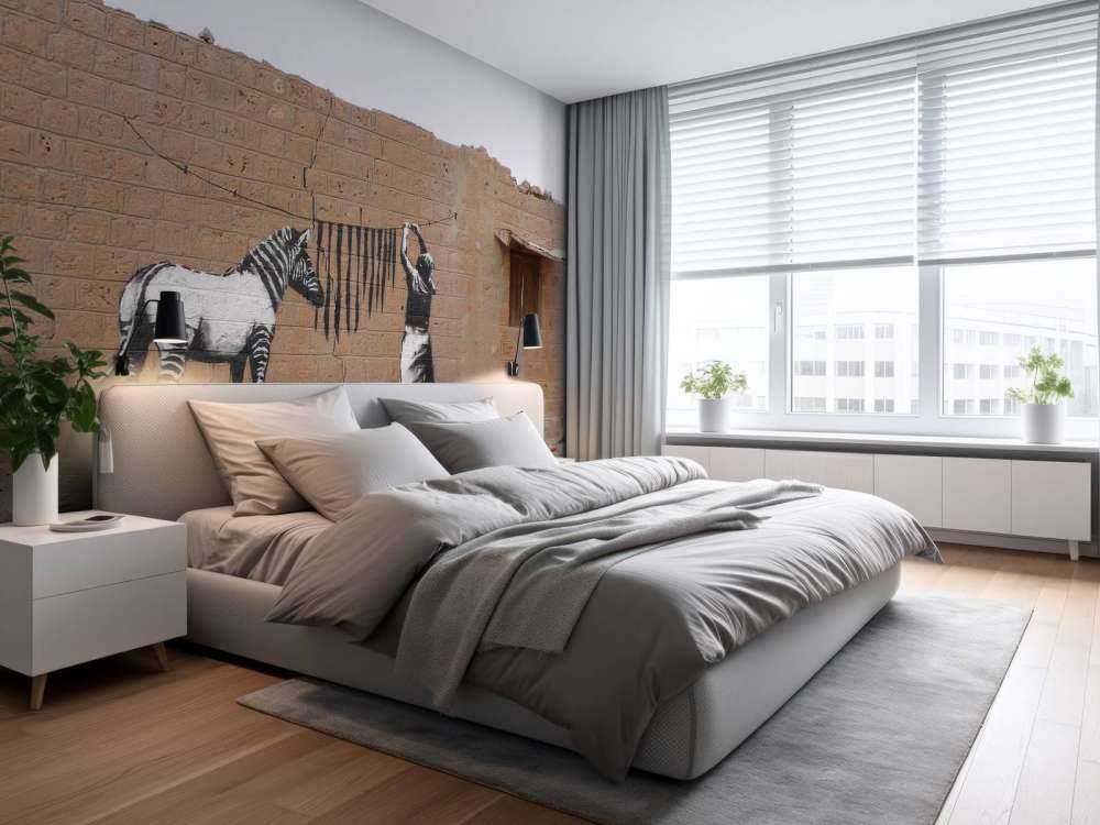 Banksy - Zebra clothes