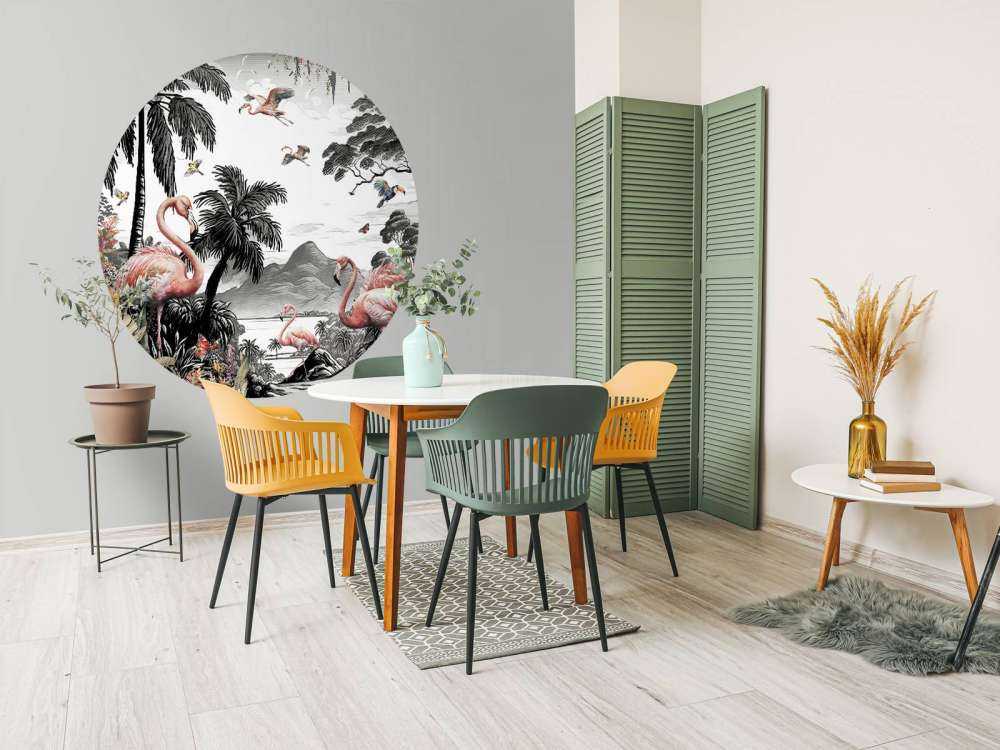 Splendore di Uccelli Esotici nella Giungla