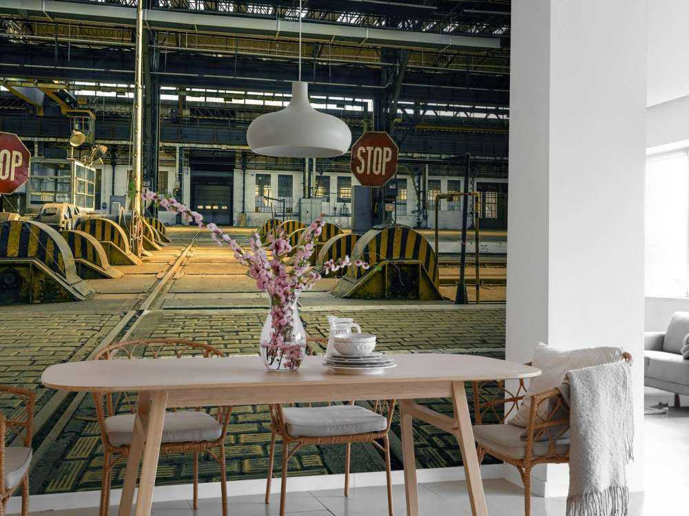 Capannone industriale abbandonato