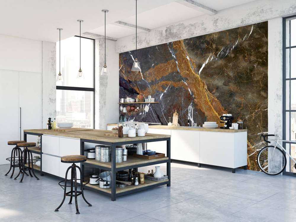 Marmo con linee sottili